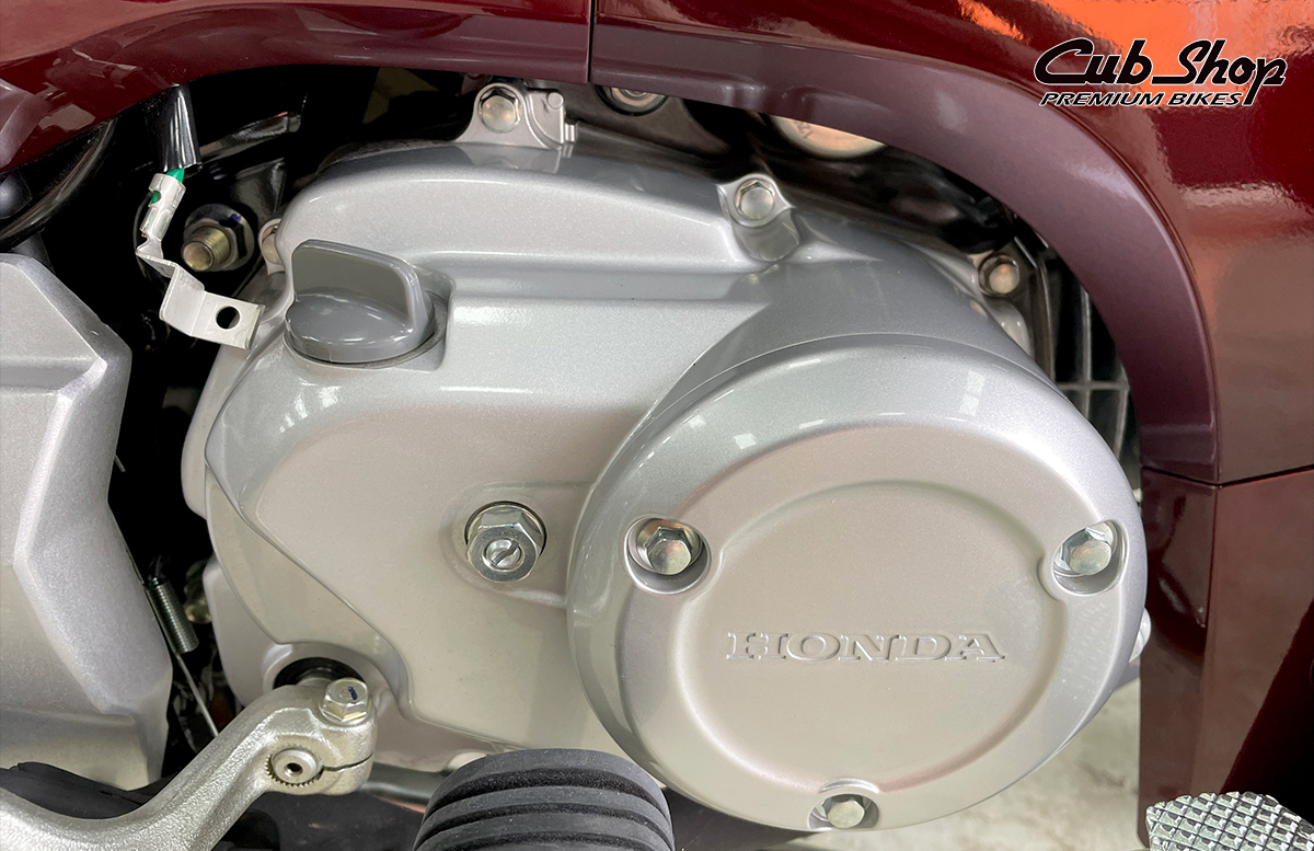 động cơ Honda Dream 125 NCX màu nâu 